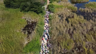 Retiran 30 toneladas de basura de la laguna La Sabana en Chetumal