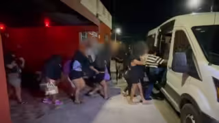 El cateo se realizó en el bar Broncos ubicado en la colonia Salina