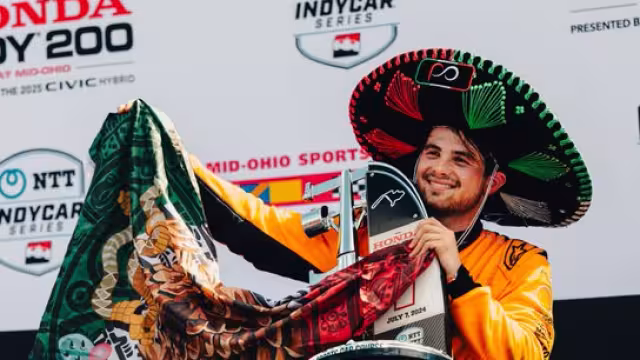 El regio se consiguió su tercera victoria en IndyCar