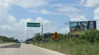 El tramo presenta condiciones que pueden poner en peligro a las personas.