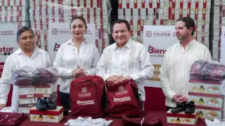 Gobierno de Yucatán inicia entrega de útiles de "Bienestar en tu Escuela"