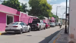 Una movilización se registró en la cabecera municipal de Seybaplaya.