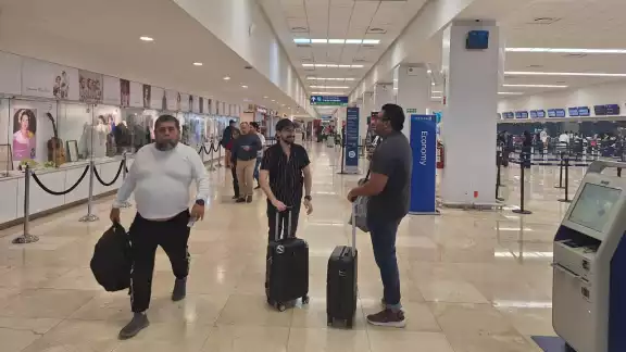Fueron cuatro vuelos ligeramente demorados