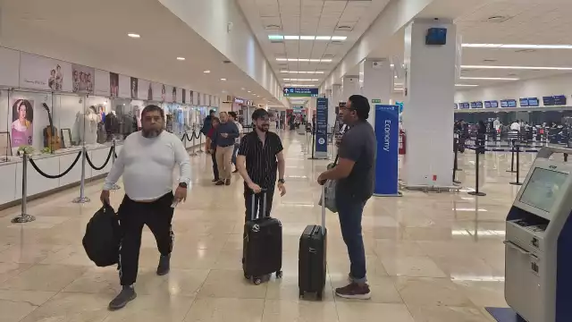 Fueron cuatro vuelos ligeramente demorados