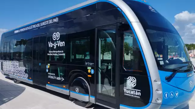 Restablecen servicio de Ie-tram en Mérida