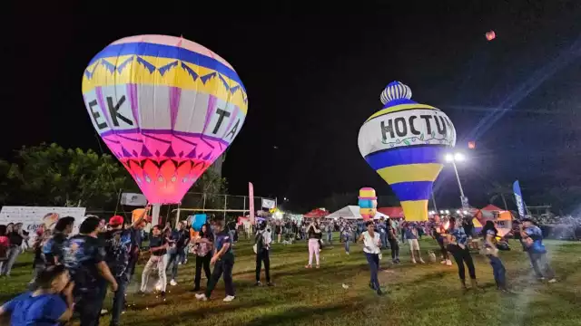Inician los preparativos del 7mo Festival del Globo de Papel China en Tahmek