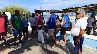 Pescadores del camino real, en Campeche se reúnen tras fuerte operativo de autoridades federales