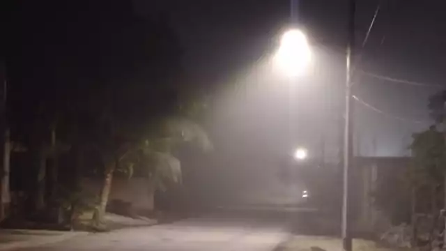 Además de la neblina, se pronosticó una temperatura de 20 grados