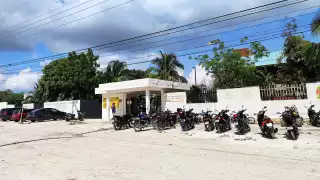 En las instalaciones se veía movimiento y “vida”, tras la reincorporación del alumnado