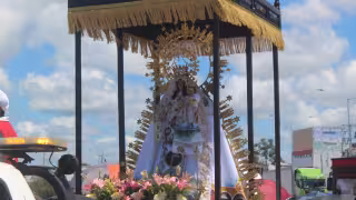 Con fe y devoción, inicia procesión de la Virgen de las Mercedes en Champotón