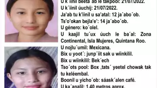 Usan inteligencia artificial para ubicar a Fernanda Cayetana, menor desaparecida en Isla Mujeres