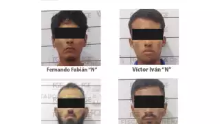 Cuatro hombres fueron detenidos en flagrancia en la colonia Tumben Kaan, en Tulum, mientras presuntamente intercambiaban drogas.