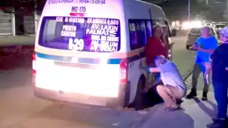 Autoridades se percataron del olor de alcohol, por lo que fue detenido