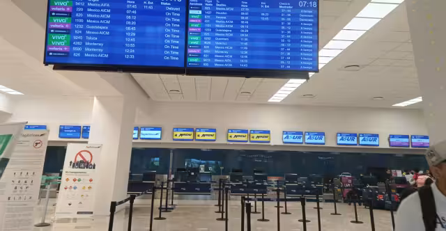 Hay afectaciones en el aeropuerto de Mérida por neblina en el AIFA