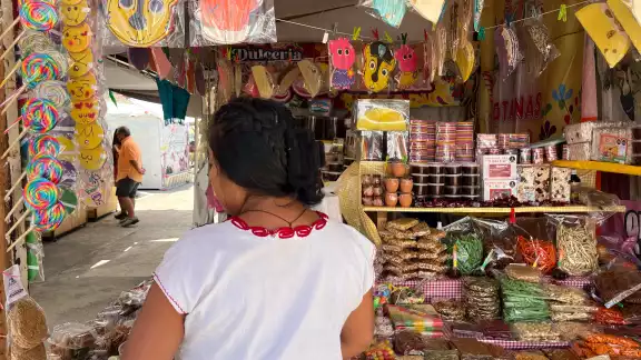 La Caravana Cultural Oaxaca y la Guelaguetza se celebra desde el pasado 7 de marzo en el Parque de Santa Ana y concluirá el día 30 de este mes