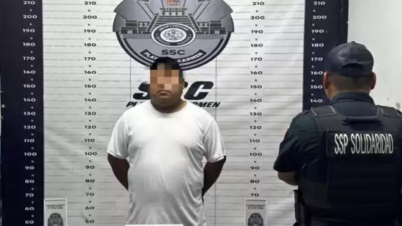 El detenido fue identificado como José Luis “N”, de 36 años de edad El detenido fue identificado como José Luis “N”, de 36 años de edad