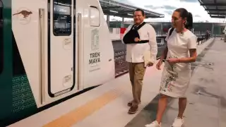 La futura mandataria morenista recordó que Huacho tiene el proyecto Renacimiento Maya, que estará vínculado con la terminal portuaria.