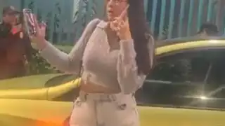 En redes sociales comenzaron a identificar a la mujer como Lady Cerda.