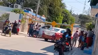 Accidente vial en Champotón deja un lesionado.