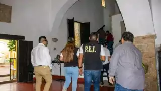 Agentes de la PEI dan seguimiento a la denuncia presentada por la Arvay contra Alfredo Fernández