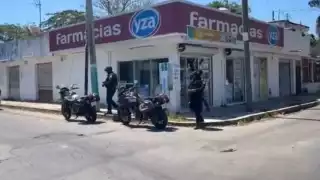 Las autoridades chetumaleñas acudieron al llamado de la ciudadanía para intervenir en el atraco.