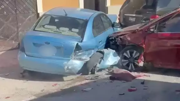 El impacto provocó cuantiosos daños El impacto provocó cuantiosos daños