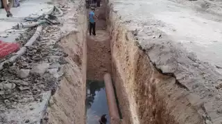 Ciudadanos reportan que CAPA expone a sus trabajadores en obras