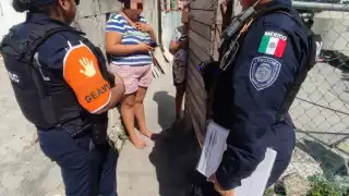 Paramédicos tras realizar los primeros auxilios, determinaron que se encontraba estable