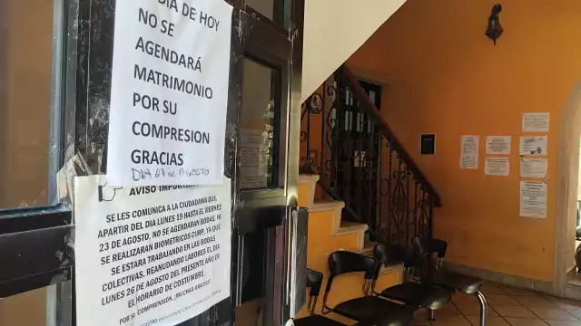 La emisión de documentos fue suspendida hasta nuevo aviso, lo que afectó a los ciudadanos, quienes expresaron su enojo