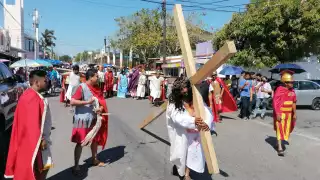 Católicos carmelitas acudieron a la. representación
