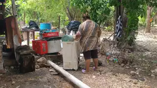 Más de 600 familias afectadas en Castamay por la Tormenta Tropical Alberto en Campeche