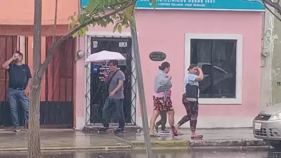 Las lluvias perdurarán toda la tarde