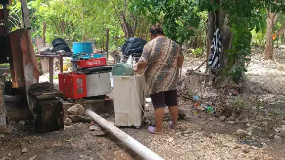 Inundaciones en la comisaría y casas