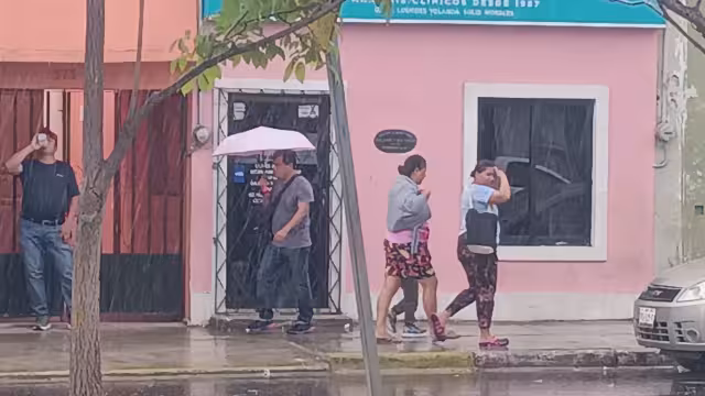 Las lluvias perdurarán toda la tarde