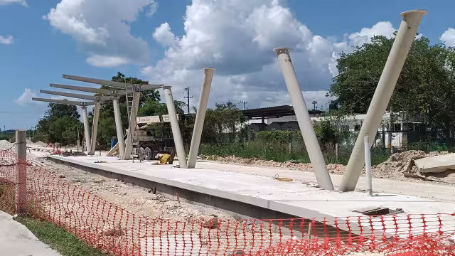 El Tren Ligero conectará el Aeropuerto Internacional de Campeche con el Centro Histórico y la Estación “San Francisco Campeche” del Tren Maya.