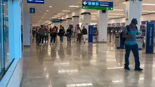 El aeropuerto de Mérida mantiene sus operaciones con normalidad