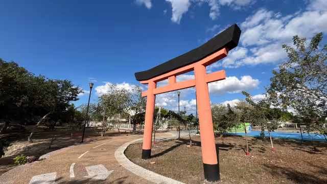 EL Parque Japonés de la colonia Nueva Mulsay III se encuentra en malas condiciones, han denunciado vecinos de la zona