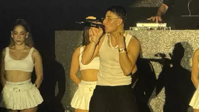 Malilla celebra concierto en la Feria del Carmen 2025 en Playa del Carmen, Quintana Roo