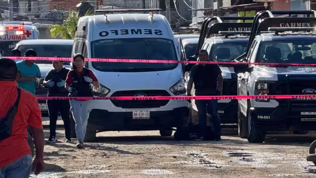 Un repartidor de moto mandaditos fue asesinado de seis disparos en el fraccionamiento Santa Rita 3