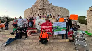 Los animalistas exigieron justicia en Paseo Montejo.