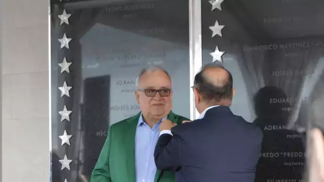 Homenaje a Gustavo del Campo, exingeniero de Adrián Fernández