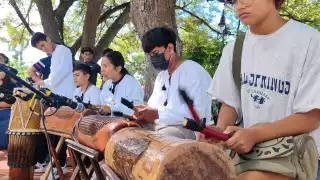 Rescate cultural: niños campechanos aprenden música prehispánica con “Ahol Po