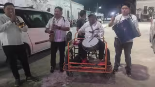 En la localidad casi no quedan músicos que se dediquen a animar las fiestas a la Virgen María
