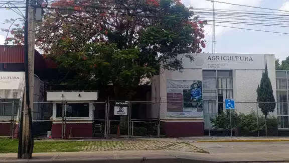 El personal de vigilancia guarda con recelo el paso al edificio, con el argumento de que no hay nadie para responder preguntas. El personal de vigilancia guarda con recelo el paso al edificio, con el argumento de que no hay nadie para responder preguntas.