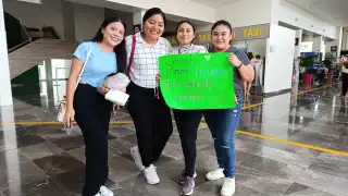 Llega la Arrolladora Banda el Limón al Aeropuerto Internacional de Campeche: EN VIVO