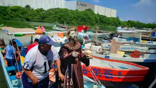 Tradicional "Paseo por Mar" de San Francisco de Asís, patrono de Campeche