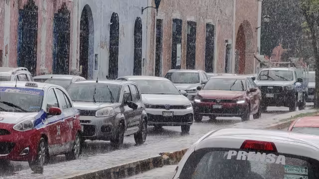 Las precipitaciones afectarían a municipios del Camino Real y zonas como la capital del Estado y Champotón.
