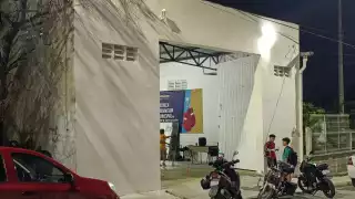 El incidente ocurrió dentro del gimnasio de la colonia Morelos, a cargo del Ayuntamiento capitalino