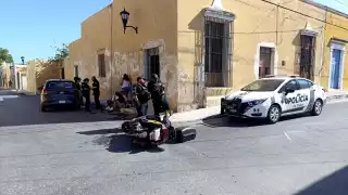 Imprudencia vial en Campeche provoca accidente con saldo de una mujer lesionada