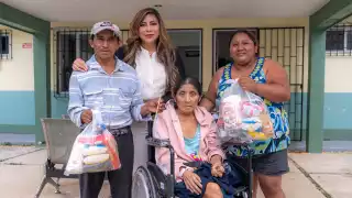Díaz Mena da apoyo a Susana, mujer hospitalizada en necesidad de apoyo